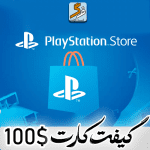 خرید گیفت کارت پلی استیشن 100 دلاری