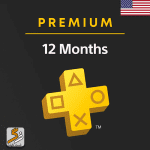 پلی استیشن پلاس پریمیوم 12 ماهه آمریکا